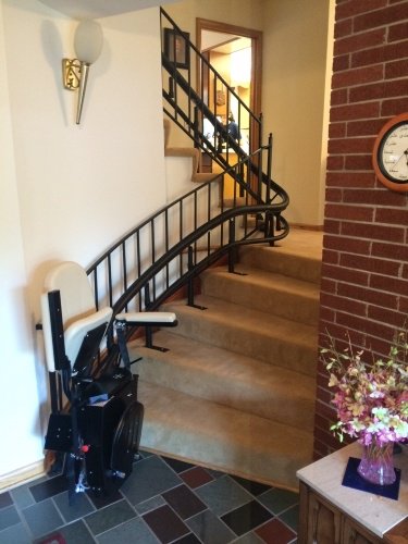 Stairlift in home