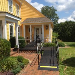 Copy of wheelchair ramp yellow house